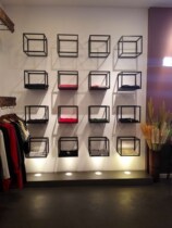 Womens clothing store store wrought iron shoe store display rack display rack cabinet Shoe rack Sub-shelf display rack Shoe rack