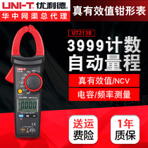 Youlide true RMS digital clamp meter UT213 digital AC DC current electrician multimeter NCV detection