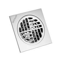 ANNWA Anwar toilet bathroom balcony spring-loaded brass chrome-plated floor drain NDL50T622