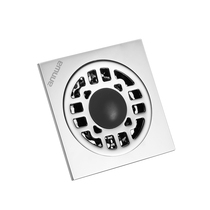 ANNWA Anwar toilet bathroom balcony spring type brass chrome-plated washing machine floor drain NDL50T623X