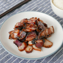 Hundred-year-old Yufu pig farm homemade pork belly soy sauce meat 500g sauce fragrant fresh and sweet air-dried wax Jiangsu and Zhejiang specialties