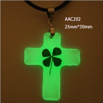  Christian necklace Christmas Gospel gift Cross Luminous necklace Christian gift gift small luminous