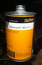 KLUBER KLUBER MZ 4-17 synthetic low temperature lubricating oil Klubersynth MZ 4-17 1L