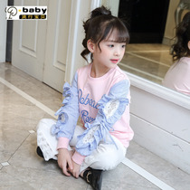 Girls necropolis trendy children foreign air womens clothing exploits CUHK Girl girl blouses clothes Han version 9 New wave