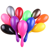 Games refueling props children plastic sand hammer sand bell sand ball rattle game party Hawaiian grass skirt accessories