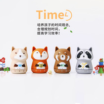 Cartoon forest party timer cute animal shape mechanical countdown timer student time manager timer