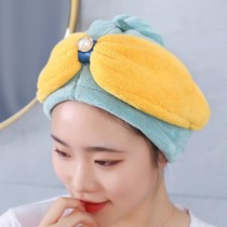 2021 new quick-drying cute super absorbent hair cap dry hair artifact quick-drying shower cap wipe headscarf women
