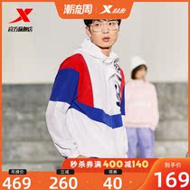 Special step coat mens trench coat 2020 spring new fashion trend warm windproof hooded top