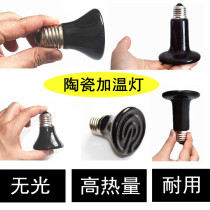 Ceramic heating lamp crawling box snake hedgehog gray parrot feeding box heat gathering lamp reptilian box heat preservation lamp