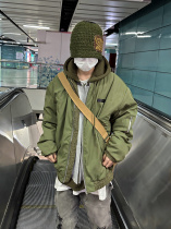 F383 2022AW National Tide Original Thickened Jacket Mens and Womens Autumn and Winter New Padded Jacket Padded Jacket Tide ins Wind