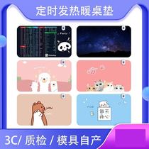 Winter playing with computer Warm Theorizer Usb Heating Mouse Mat Fever Thickening Antifreeze Hand Winter Cute Warm Hand Treasure
