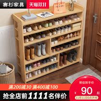 Shoe shelf simple home door indoor good-looking storage artifact dormitory multi-layer dust Net red economic shoe cabinet