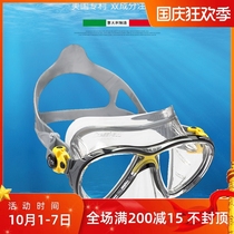 Italian International Famous brand Cressi EYES EVOLUTION CRYSTAL diving mask anti-fog