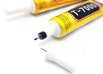 E8000 glue Transparent soft glue T7000 T8000 headset DIY glue black transparent glue
