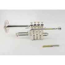 (Tmall music) professional flagship store four-key trumpet three-tone trumpet instrument copper tube silver plated small