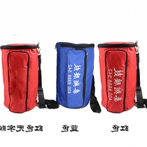 (Day Cat Music) Musical Instrument Waist Drum Kit Professional Oxford Bag Adult Waist Drum Bag Children Waist Drum Bag Red