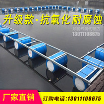 Float water foam life-saving foam ball Blue culture 40*60 cylindrical float practical fishery supplies boat