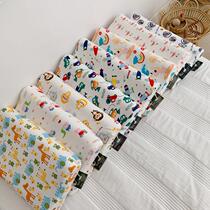 Cartoon pillow pillow square pillow pillow sleeve set of kindergarten students baby pillow latex pillow
