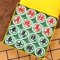 Rift trumpet medium material thickened non-smooth melamine large Chinese chess material chess Chinese chess Chess