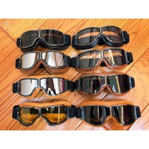  Motorcycle retro Harley glasses Riding electric car off-road motorcycle goggles flying sandproof knight goggles