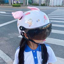 Children and children helmet Four Seasons motorcycle safety head hat DIY electric car boys and girls sunscreen anti-fall