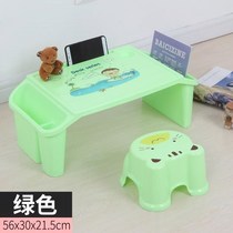  Dormitory folding study desk Student laptop Plastic non-bed childrens lazy lap small desk