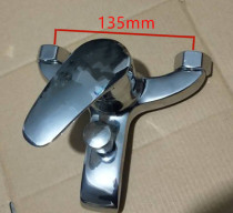 13 5cm small hole distance triple all copper old shower faucet solar water heater 13cm mixing valve