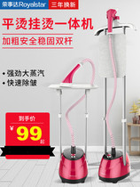 Rongshida steam hot machine Household small handheld vertical hanging ironing machine Ironing machine iron mini iron