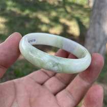 Shaanxi Xian bracelet blue field jade bracelet natural jade jade jade ware jewelry certificate female inner diameter 52 mm 6779