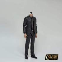 1: 12 6 inch soldier doll hand-made flashback studio compatible with SMF all black Western plain body full pre-order