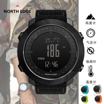  NORTH EDGE OUTDOOR SPORTS APACHE MOUNTAINEERING AIR PRESSURE TEMPERATURE ALTITUDE GUIDE SMART WATCH MULTI-COLOR STRAP