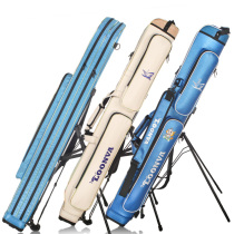 Dragon King Hate Fishing Gear Bag Rod Fishing Bag Hard Shell Rod Bag Multifunction Waterproof Light Poo Type Double Shoulder Carry-on Fishing Rod Bag