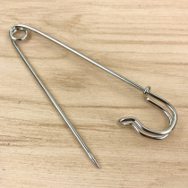 Extra large pin retro brooch baby safety insurance mini pin clothes tag lock pin clip clip clip