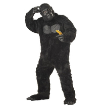 Movie King Kong Halloween Chimpanzee Clothes Ape Man cosplay Costume Adult Performance Suit Bar Prop 0