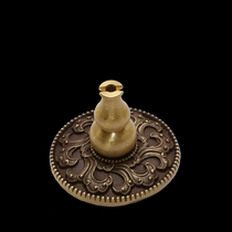 Multifunctional line incense plug incense burner incense ash pressure pure copper boutique Incense Road supplies tools