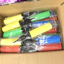 Large wedding supplies wedding decoration balloon inflatable pump plastic two-way hand push pump