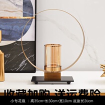 Light luxury ornaments living room fake flower arrangement table vase porch tea table TV home modern simple model room decoration