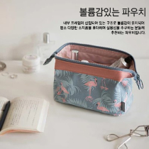 Korean cosmetic bag super fire Korean version of the small portable womens bag hand-held simple portable cosmetics storage box female