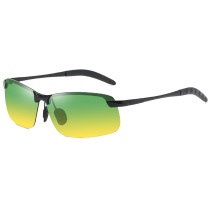 Fishing shooting glasses to see the bottom of the water special driving HD polarizer male color change smart day and night sunglasses