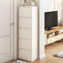 Shoe rack Easy doorway Home Economy Type of storage Indoor multilayer dust-proof narrow high standing small shoe cabinet Provincial space