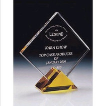  18CM wide crystal trophy medal SQUARE diamond medal trophy accessories DIY special offer free lettering