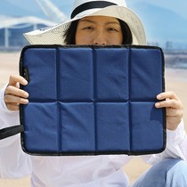 Bus cushion folding portable portable Labor butt mat outdoor wear-resistant moisture-proof waterproof cool single pad