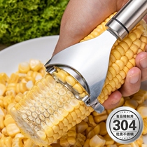 Corn Threshing Theorizer Home 304 Stainless Steel Kitchen Tools Corn Grain Stripper Safety Manual Corn Planing