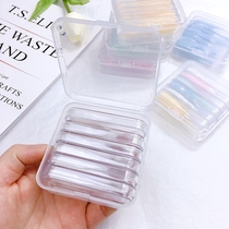 Contact lens clip 6-pack silicone one-piece tweezers kit Contact lens box clip Suction stick point stick wearing device