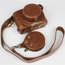 Suitable for Fuji X-E4 micro single camera bag xe4 portable protective leather case xe4 shell
