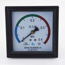 Sterilization furnace New Square embedded pressure gauge Y100ZT-FT each range 0 34569MPA Chamber high temperature