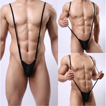 Strap-on adjustable one-piece thong Mens underwear Mens sexy underwear Mens sex underwear