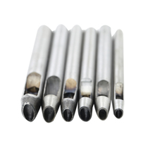 Punch punch Duan Hua Chong DIY leather punch tool Hollow Punch circle punch pattern punch Oval punch