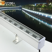 led wall washer light project advertising outdoor waterproof contour light colorful wedding light external wall line light Bridge light