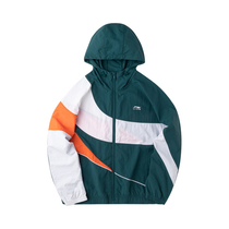 Li Ning coat men 2021 New Fashion loose hooded sports windbreaker AFDQ395-2-3